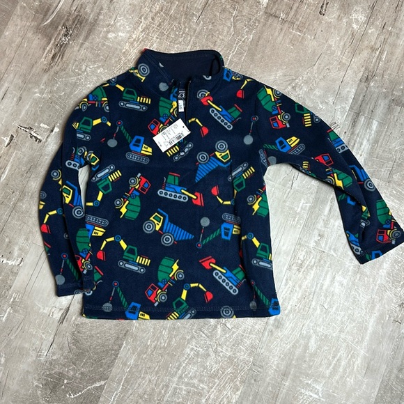 The Children’s Place Fleece Half Zip Sweatshirt - Picture 1 of 3